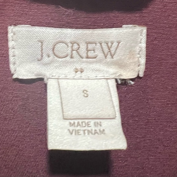 J. Crew burgundy Utility Jacket S - Picture 6 of 9